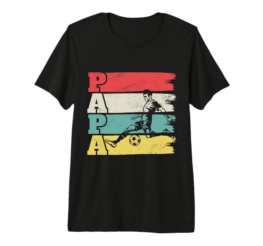 Soccer Dad Fathers Day Dad Football Dad T-Shirt - Minimalist Print Unisex