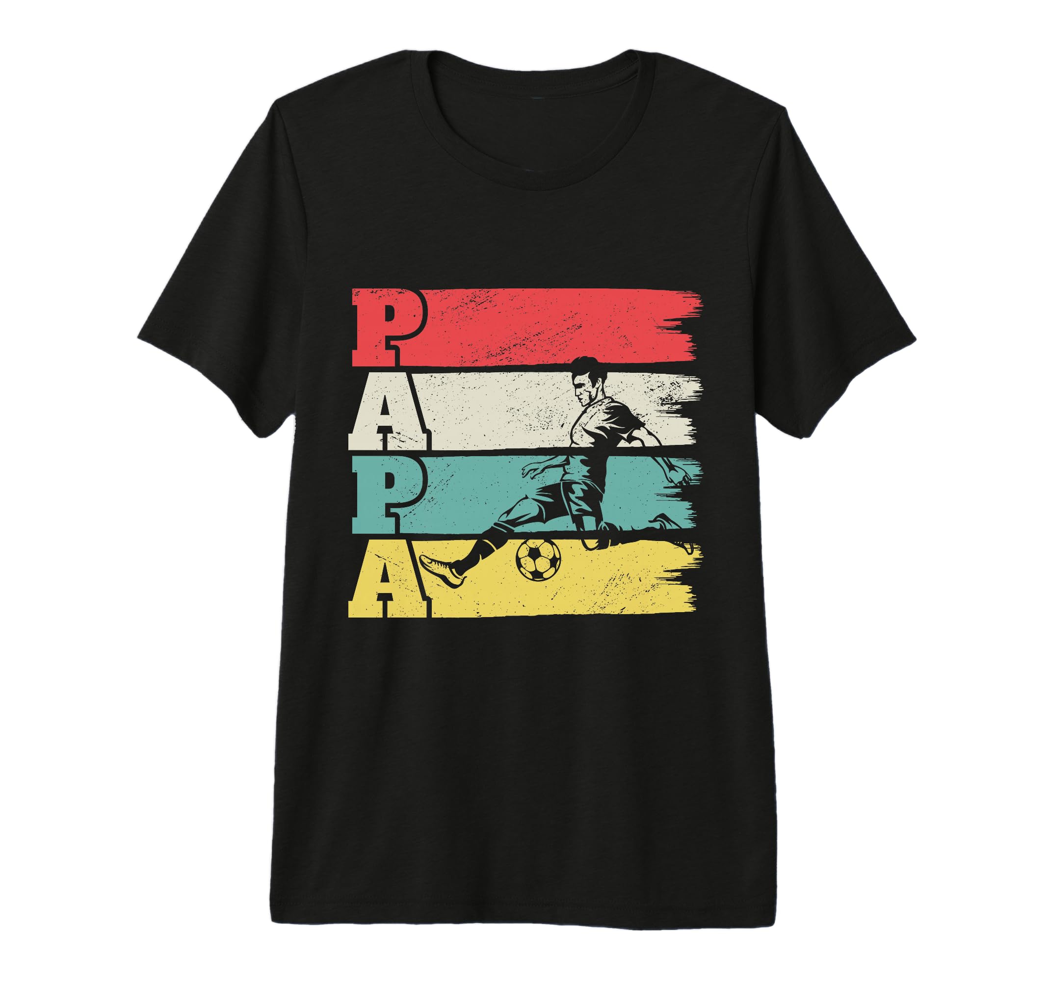 Soccer Dad Fathers Day Dad Football Dad T-Shirt - Minimalist Print Unisex