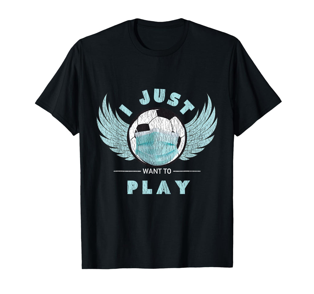 Soccer Player Funny Sports Soccer Ball Just T-Shirt - Graphic Print Unisex