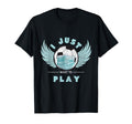 Soccer Player Funny Sports Soccer Ball Just T-Shirt - Graphic Print Unisex