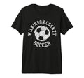 Wilkinson County Soccer Distressed 90S T-Shirt - Graphic Print Men Women