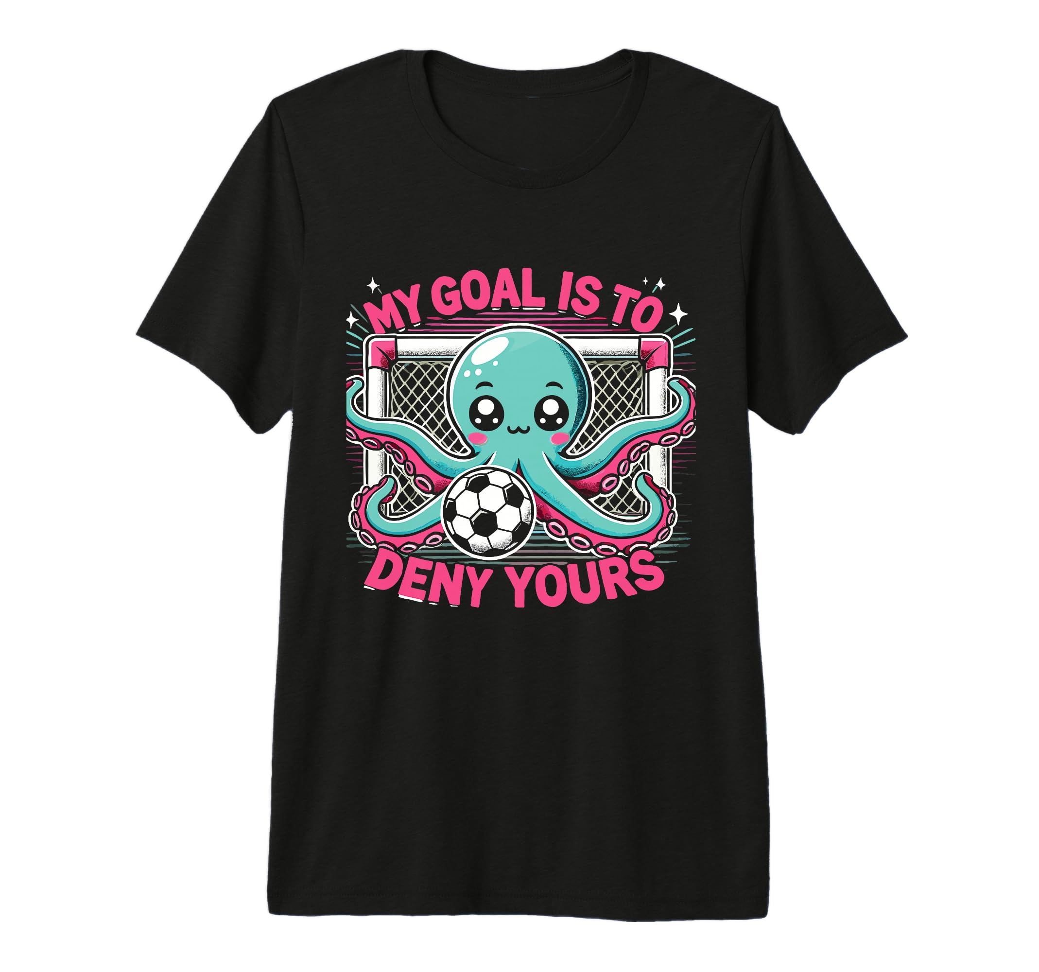 Octopus Soccer Goalie Soccer Player My T-Shirt - Trendy Graphic for Adults