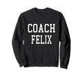 Coach Felix Custom Football Sweatshirt - Custom Art Print for Adults