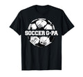 Soccer G Pa Soccer Ball Split Funny T-Shirt - Novelty Apparel for Adults