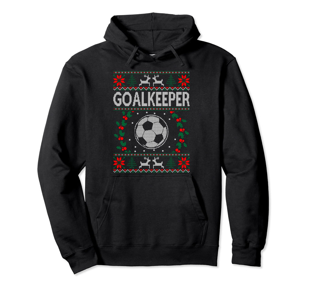 Goalkeeper Football Sports Ugly Gift Hoodie - Custom Art Print Unisex