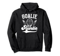 Ice Hockey Goalie Auntie Hockey Hoodie - Novelty Apparel Men Women