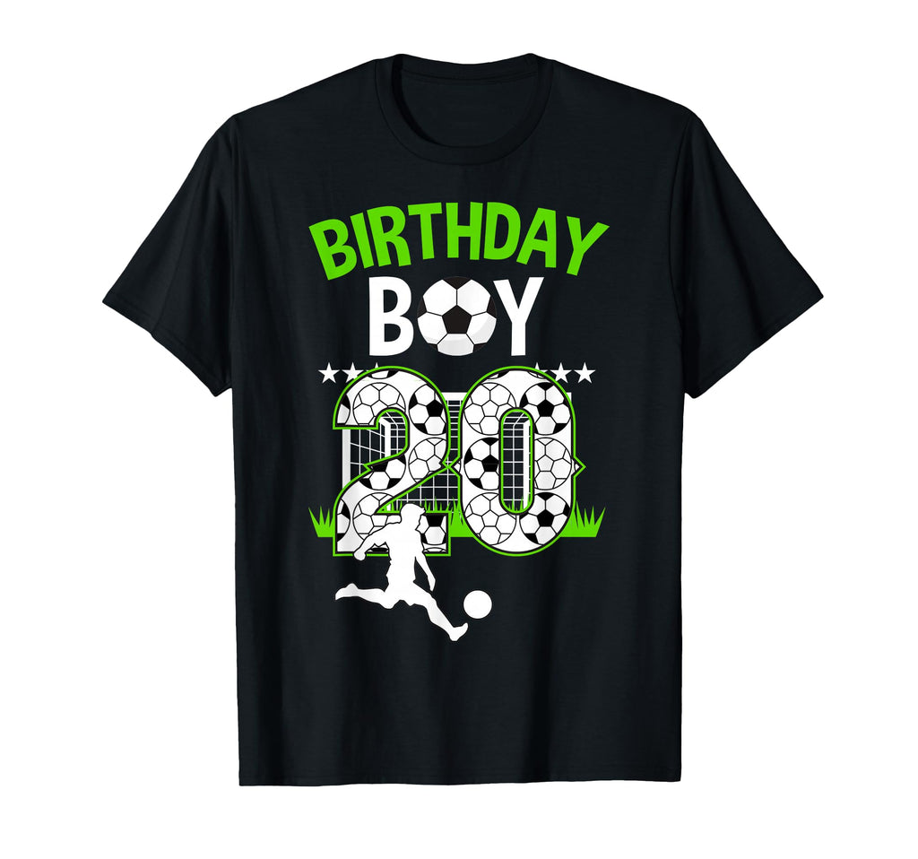Birthday Soccer 20 Year Old Who Loves T-Shirt - Trendy Graphic Unisex