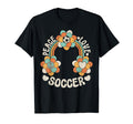 60S 70S Groovy Rainbow Outfit Hippie T-Shirt - Aesthetic Graphic Unisex