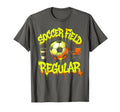 Soccer Mom Soccer Field Regular T-Shirt - Minimalist Print Unisex