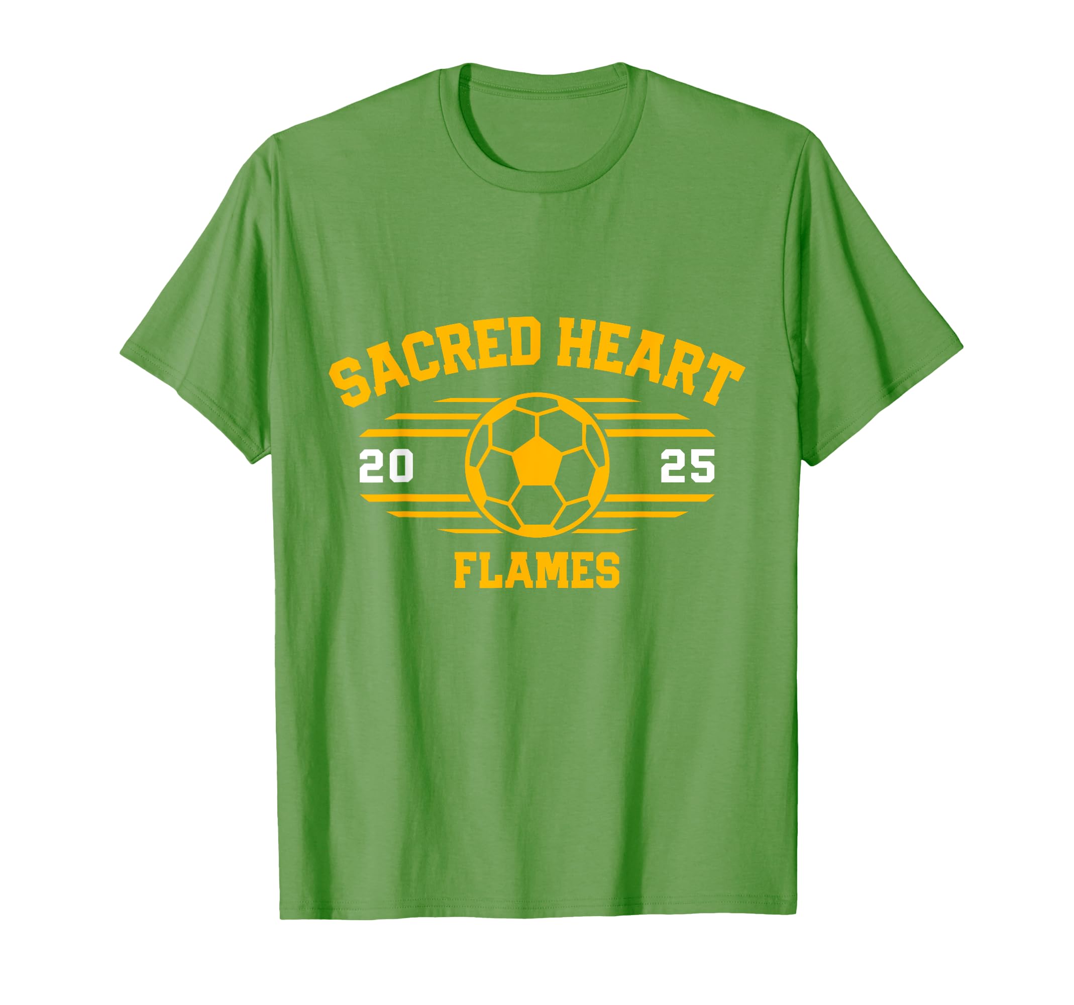 Sacred Heart Flames High School Gear T-Shirt - Graphic Print Men Women