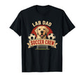 Lab Dad Soccer Crew Lab Dog T-Shirt - Graphic Print for Adults