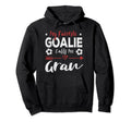 My Favorite Goalie Calls Me Gran Hoodie - Novelty Apparel for Adults