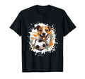Jack Russel Terrier Dog Playing T-Shirt - Casual Everyday Wear Unisex