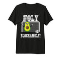 Holy Blockamole Soccer Funny T-Shirt - Casual Everyday Wear for Adults