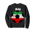 Iran Soccer Game Player Football Sweatshirt - Custom Art Print for Adults
