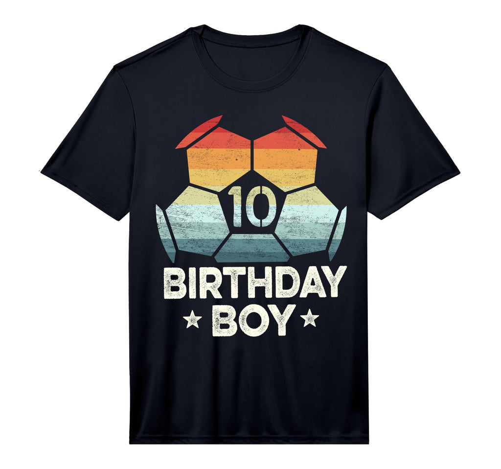 10 Year Old Soccer Player Gifts 10Th T-Shirt - Casual Everyday Wear Unisex