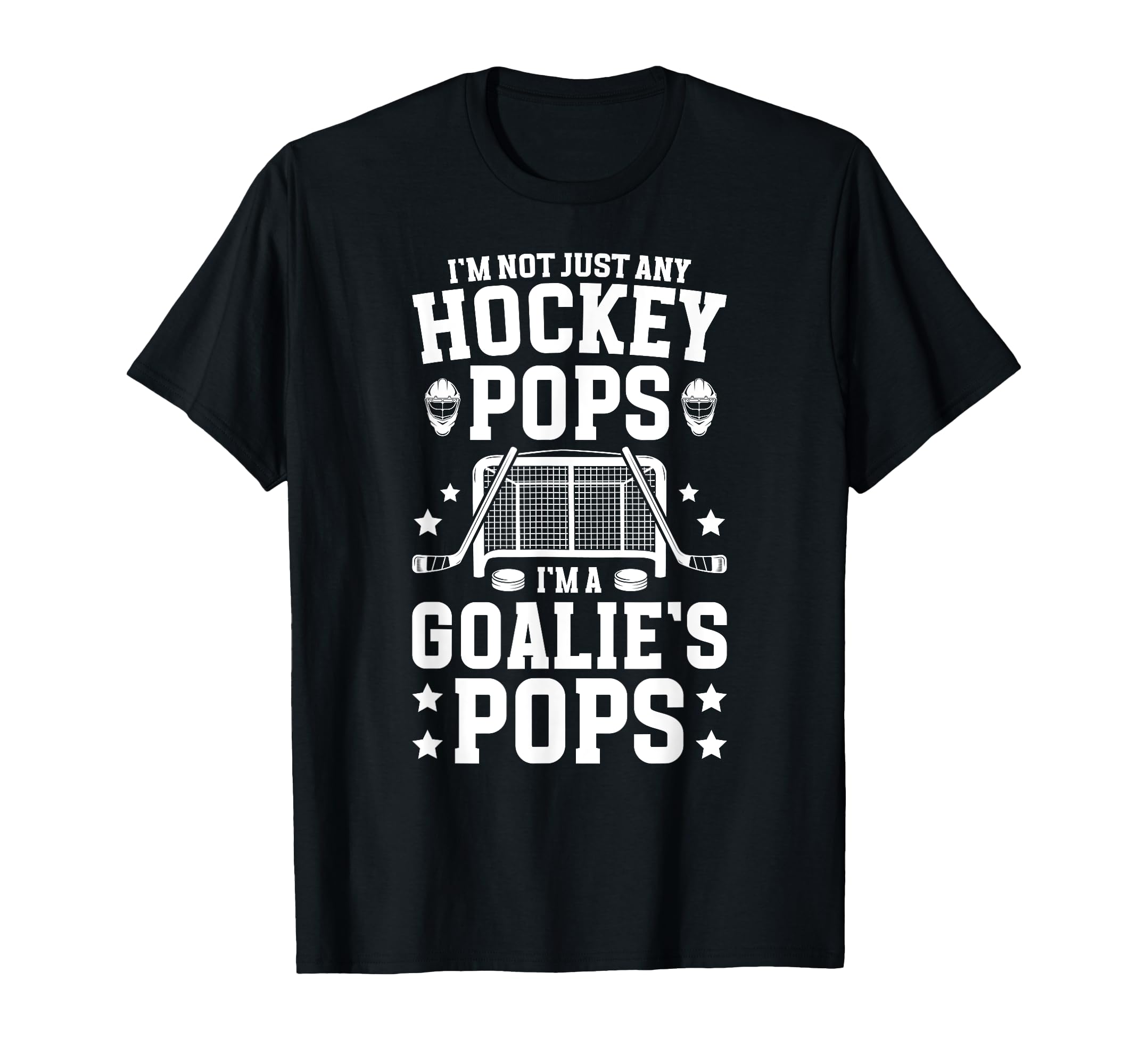 Im Hockey Goalie Pops Ice Hockey T-Shirt - Streetwear Style Men Women