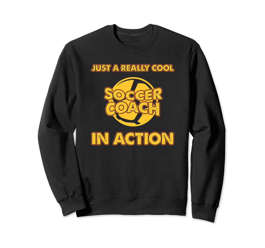 Soccer Coaching Training Trainer Soccer Sweatshirt - Graphic Print Unisex