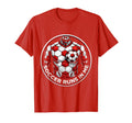 Soccer Runs Me Passionate Fan T-Shirt - Custom Art Print Unisex
