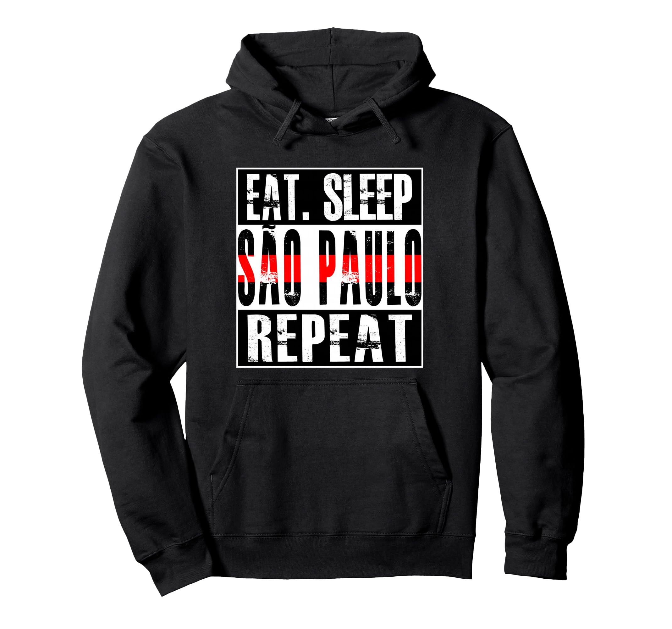 S O Paulo Soccer Camisa S O Paulo Hoodie - Casual Everyday Wear Unisex