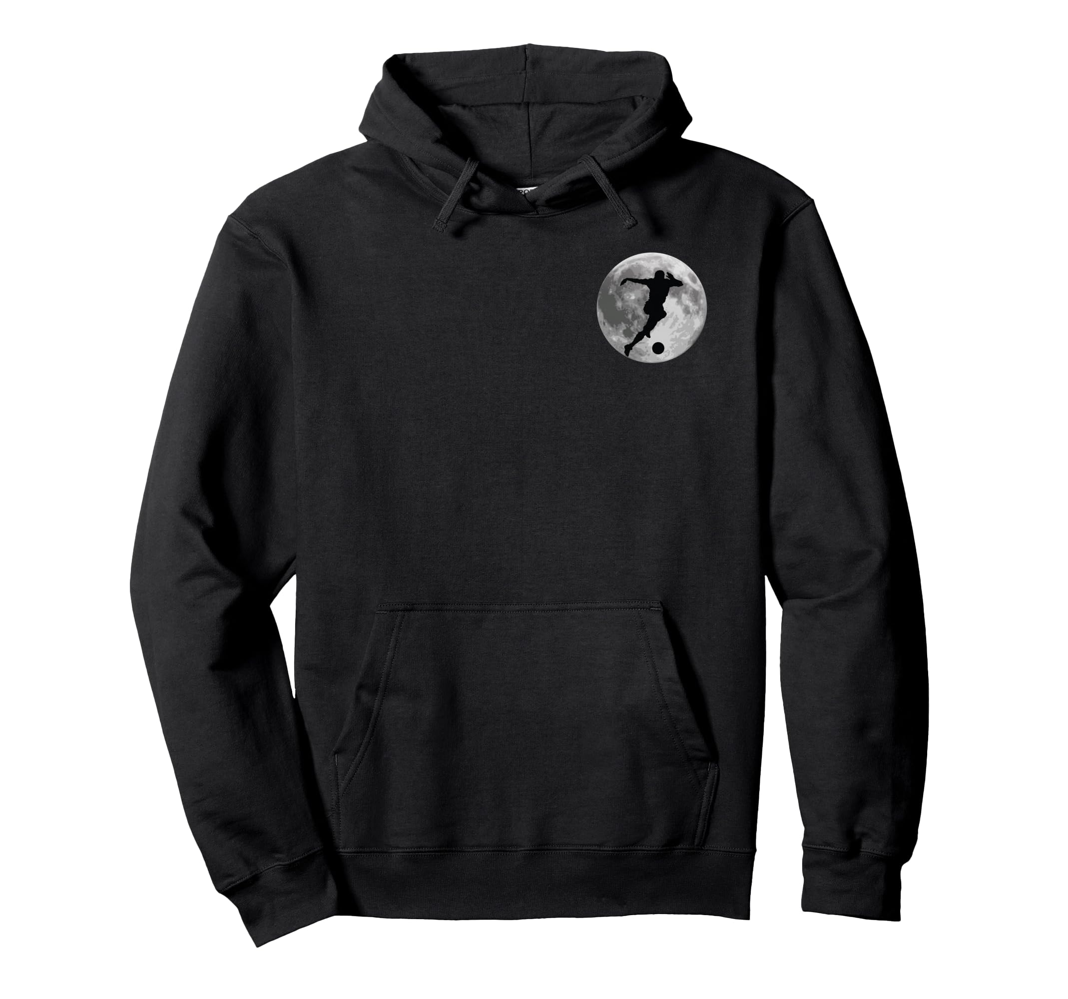 Soccer Player Players Coach Fan Child Moon Hoodie - Graphic Print Men Women