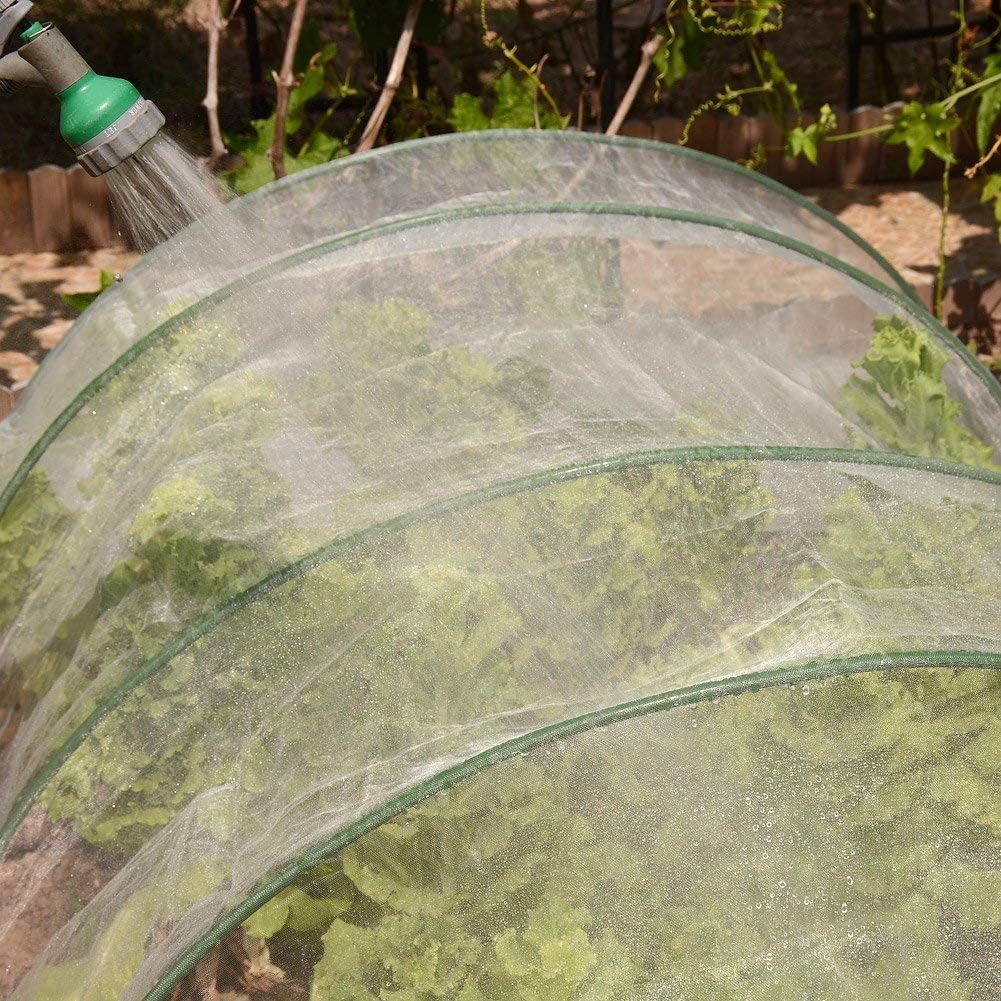 10x10Ft Mosquito Bug Insect Bird Fine Mesh Net Barrier Hunting Blind Garden Screen Netting for Protect Your Plant Fruits Flower