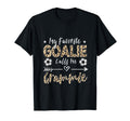 My Favorite Goalie Calls Me Grammie T-Shirt - Minimalist Print Unisex
