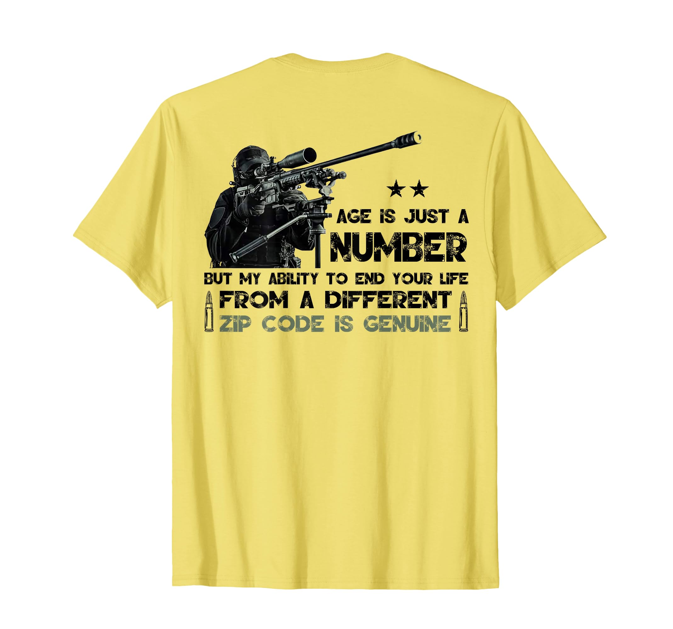 Age Is Just Number But My Ability To T-Shirt - Trendy Graphic Men Women