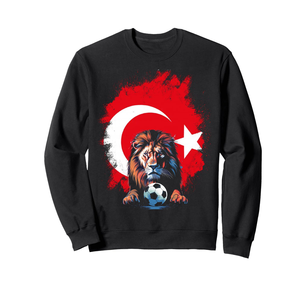 T Rkiye Gift T Rkiye Football Sweatshirt - Casual Everyday Wear Men Women