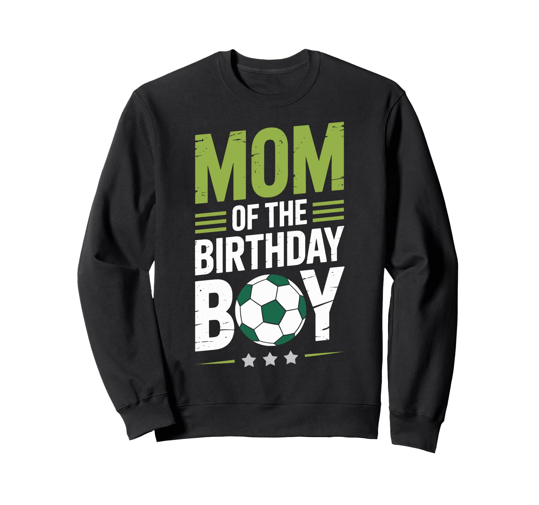 Soccer Mom Birthday Sports Sweatshirt - Aesthetic Graphic for Adults