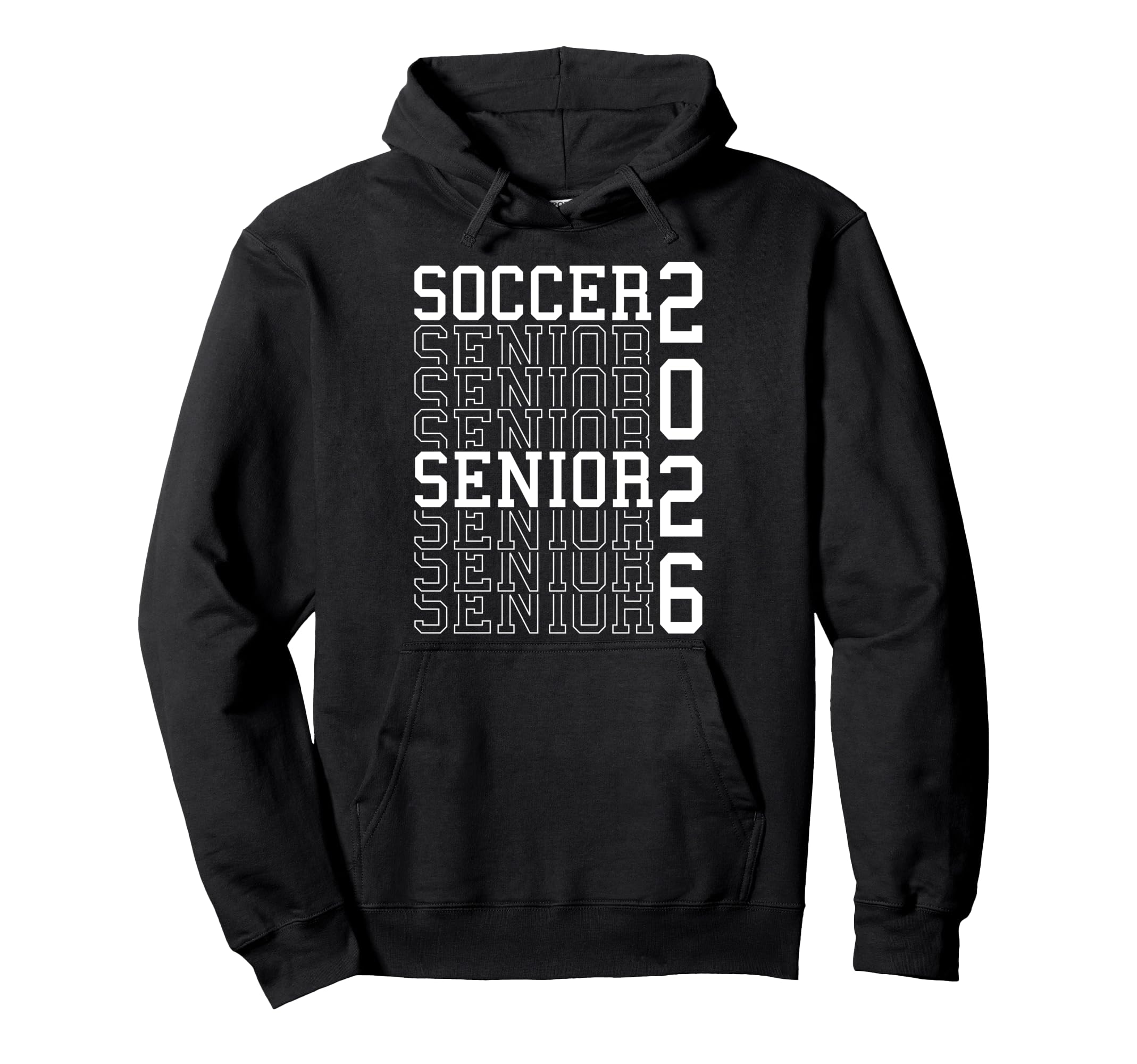 Soccer Senior Night Soccer Senior 2026 Hoodie - Novelty Apparel Men Women