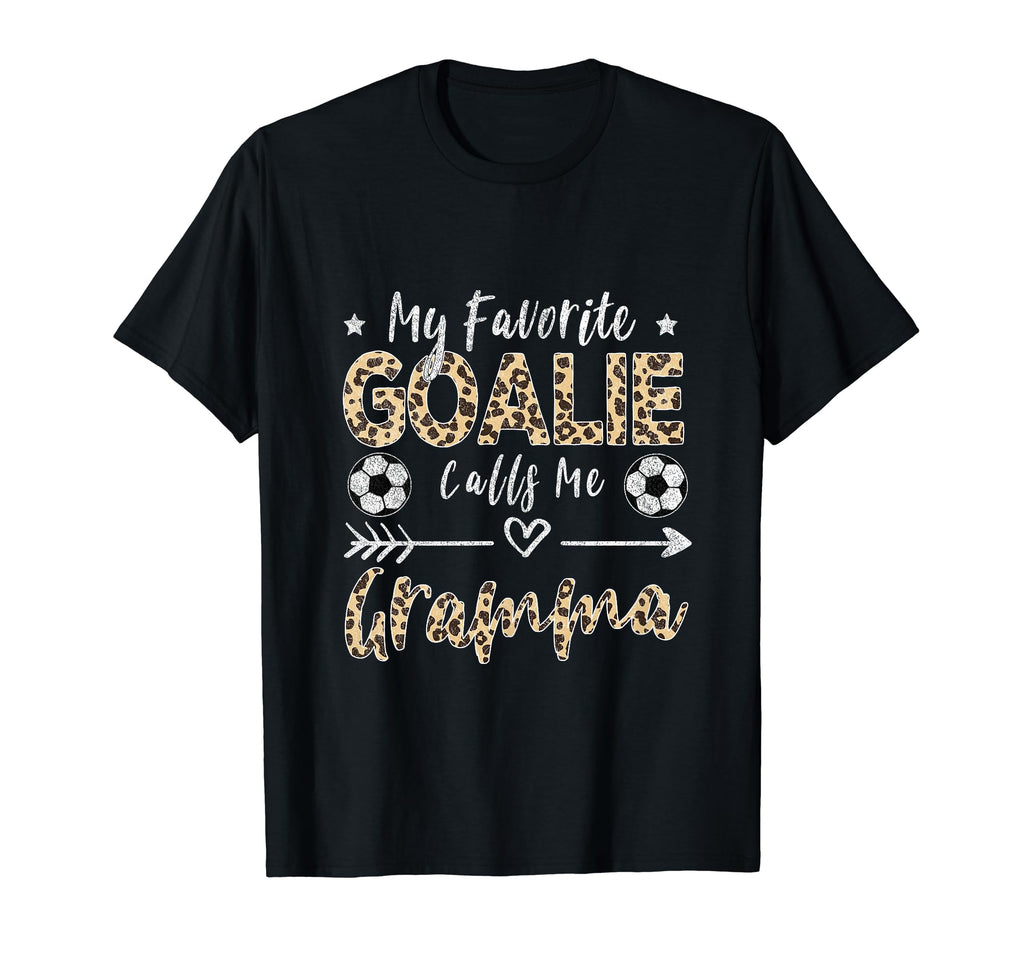 My Favorite Goalie Calls Me Gramma T-Shirt - Streetwear Style for Adults