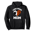 Loud Proud Mom Soccer Basketball Hoodie - Custom Art Print for Adults