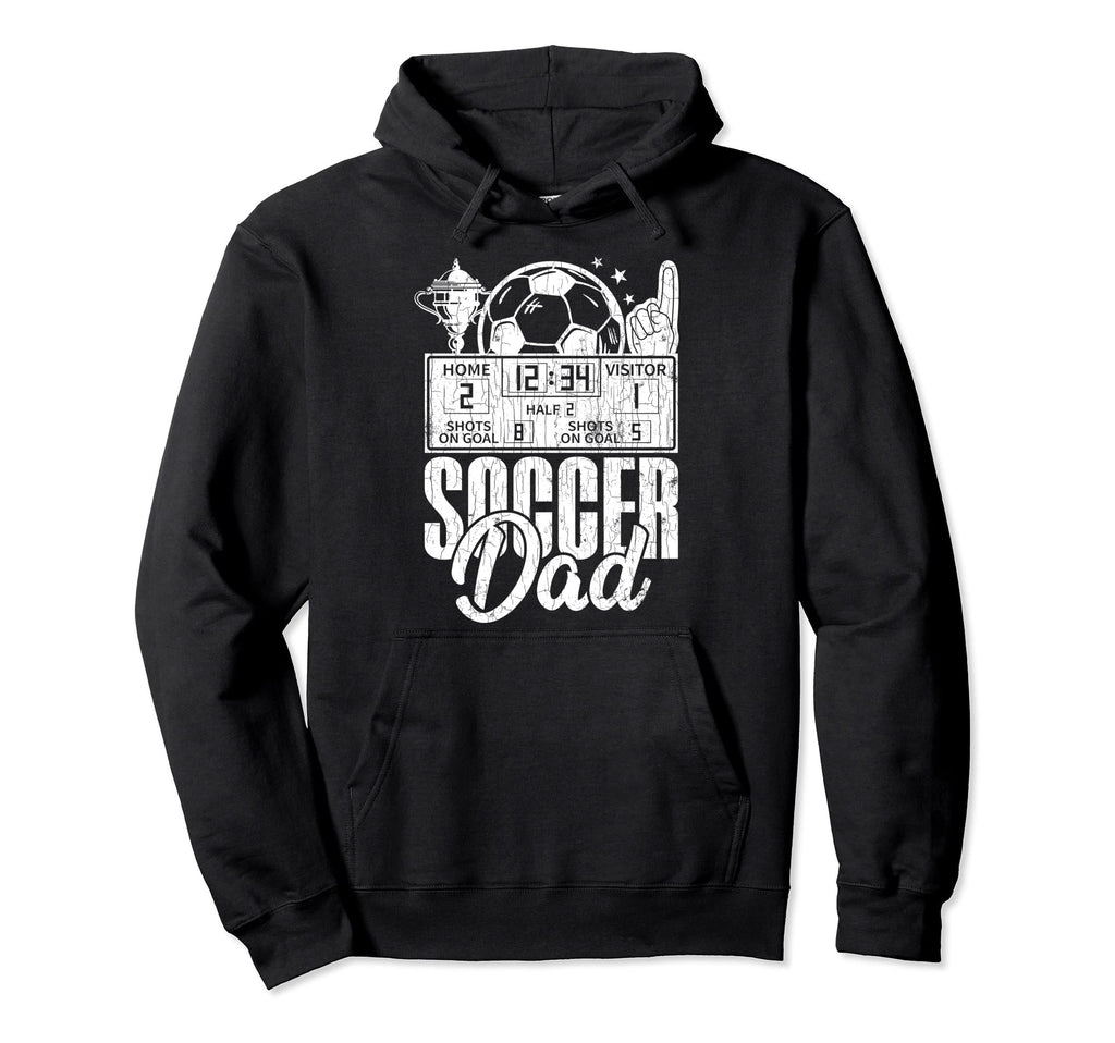 Soccer Dad Funny Player Coach Sports Hoodie - Custom Art Print Unisex