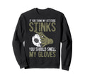 My Attitude Stinks Gloves Soccer Sweatshirt - Minimalist Print for Adults