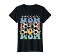 Soccer Mom Groovy Soccer Mom Mothers Day T-Shirt - Graphic Print Men Women