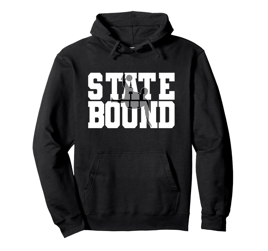 High School Soccer State Bound Art Hoodie - Fun Novelty Design Men Women