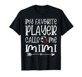 My Favorite Player Calls Me Mimi Soccer T-Shirt - Trendy Graphic Men Women