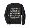 My Favorite Goalie Calls Me Meemaw Sweatshirt - Unique Graphic Unisex