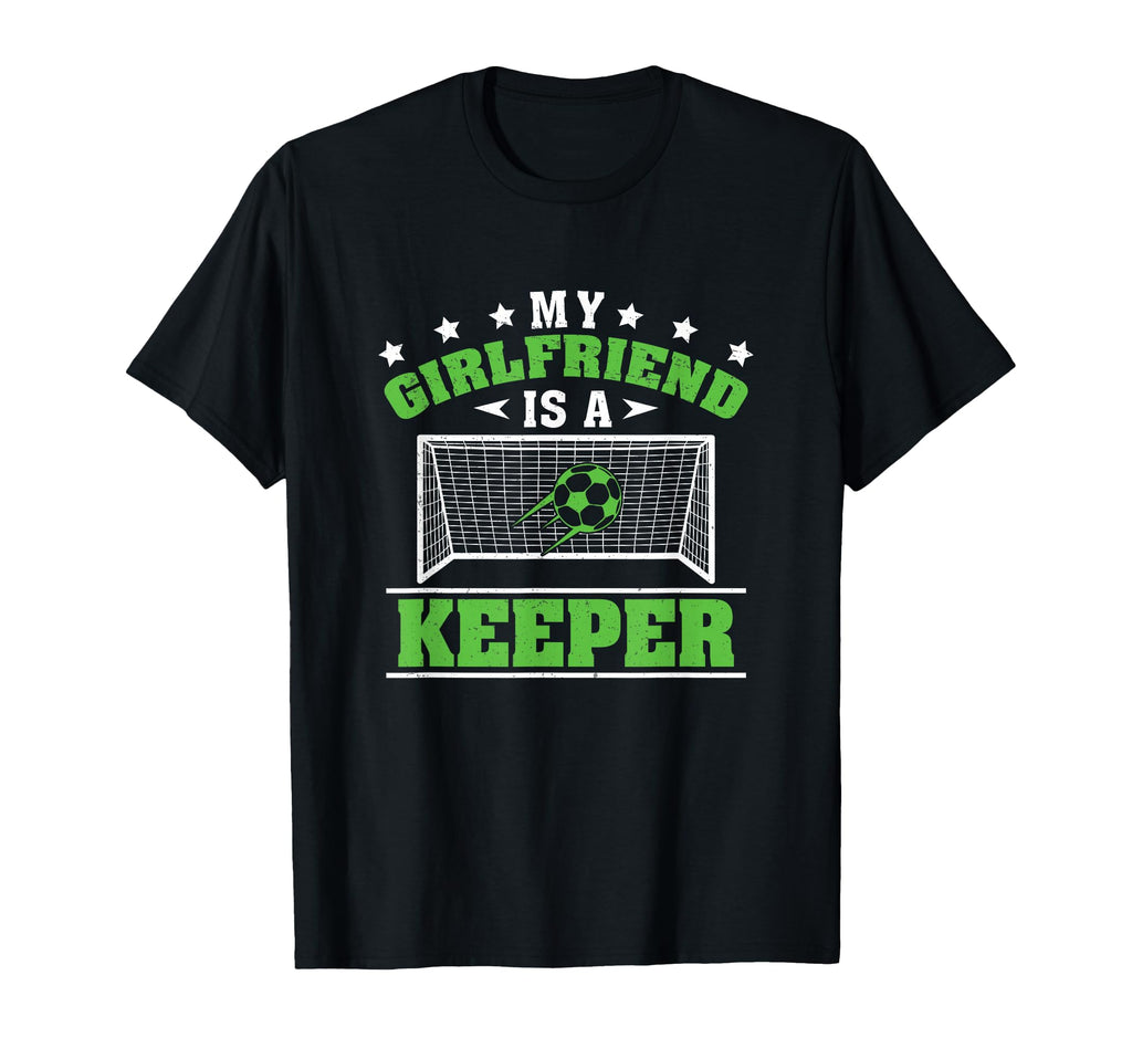 My Girlfriend Is Soccer Player Fan T-Shirt - Aesthetic Graphic Men Women