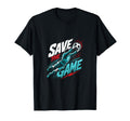 Goalkeeper Diving Save Action Soccer T-Shirt - Custom Art Print Men Women