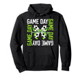 Game Day Soccer Bow Soccer Game Day Hoodie - Minimalist Print Men Women