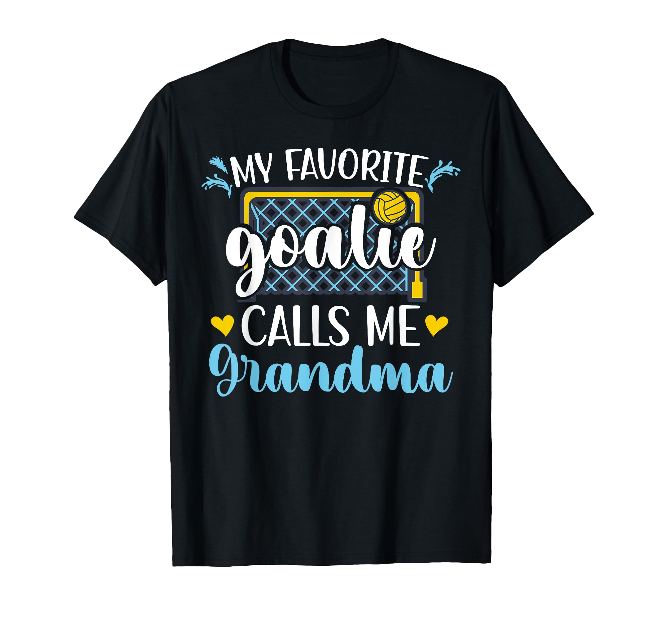 Proud Water Polo Goalie Grandma Water T-Shirt - Fun Novelty Design Unisex