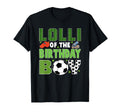 Lolli Birthday Soccer Group Family T-Shirt - Aesthetic Graphic Men Women