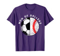 Mom Ballers Funny Soccer Baseball Mom T-Shirt - Minimalist Print Men Women