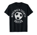 Merrimack County Soccer T-Shirt - Casual Everyday Wear for Adults