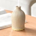 Aromatherapy Essential Oil Diffuser Art Resin Aroma Diffuser with Warm Light 80ML Cool Mist Humidifier Waterless Auto Shut-off for Home,Baby Bedroom,Office