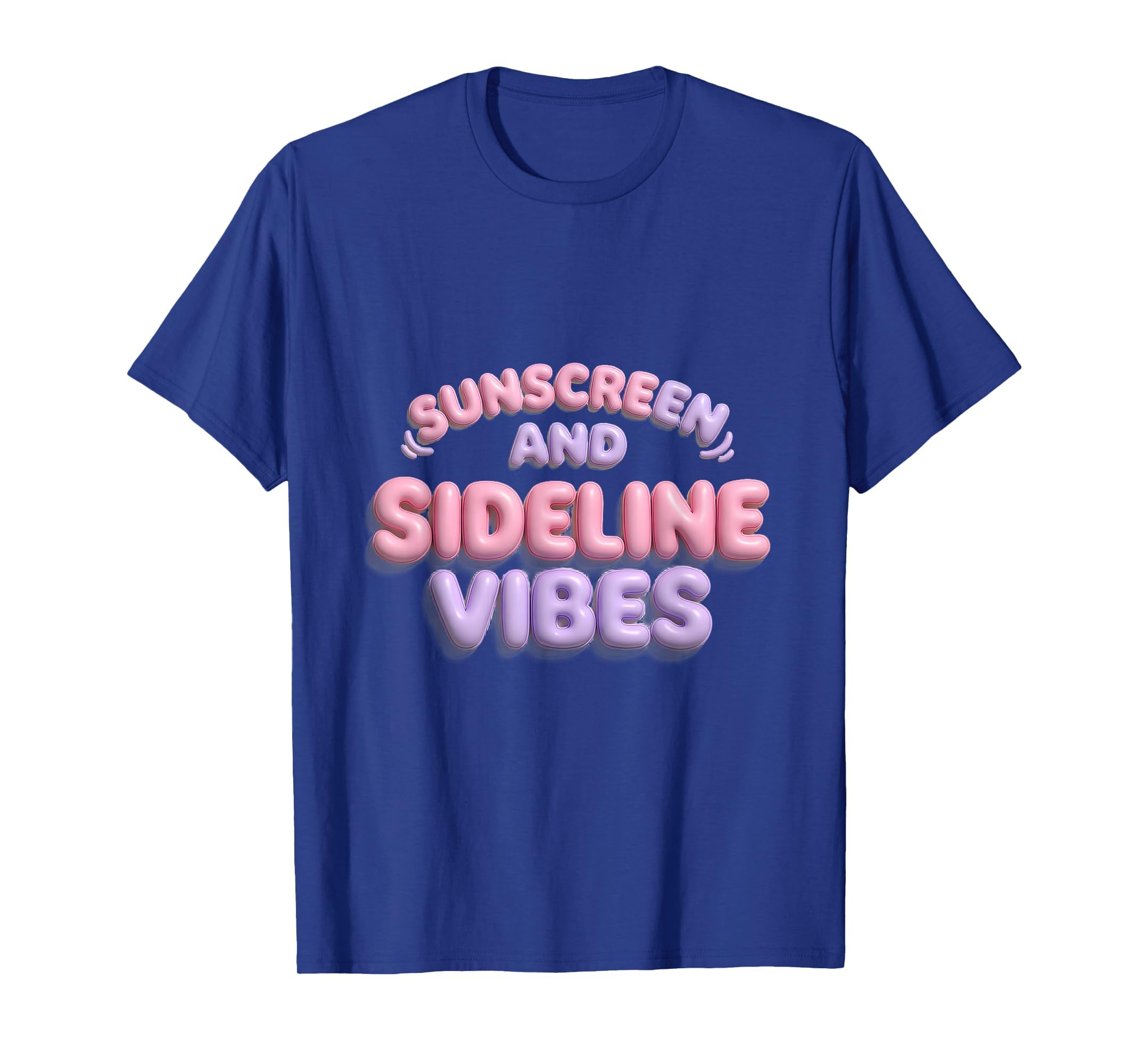 Sunscreen And Sideline Vibes Soccer T-Shirt - Casual Everyday Wear Unisex