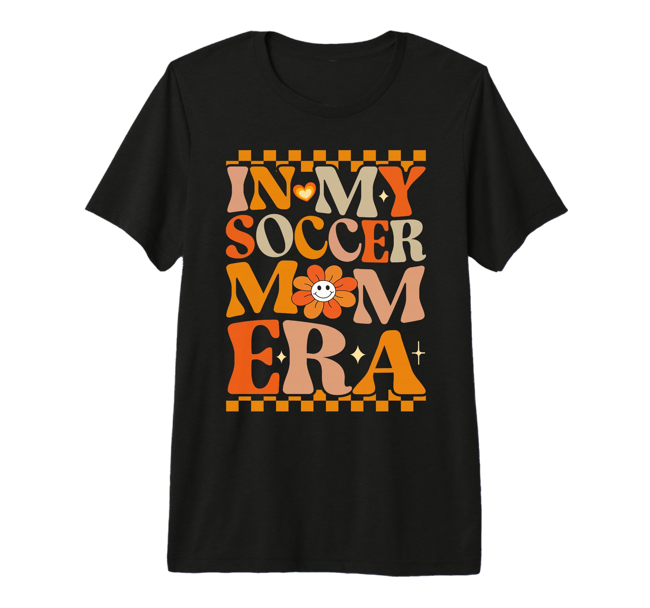 My Soccer Mom Era Groovy Hippie T-Shirt - Fun Novelty Design Men Women