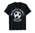 Washakie County Soccer Distressed 90S T-Shirt - Minimalist Print Men Women